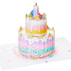 180° layered assembly 3D Pop-up Card