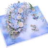 180° Turn Diagram Parallel Axis Shift 3D Pop-up Card
