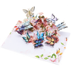 180° Parallel Axis Shift With Turn Diagram 3D Pop-up Card