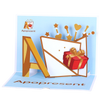 90° 3D Pop-up Card
