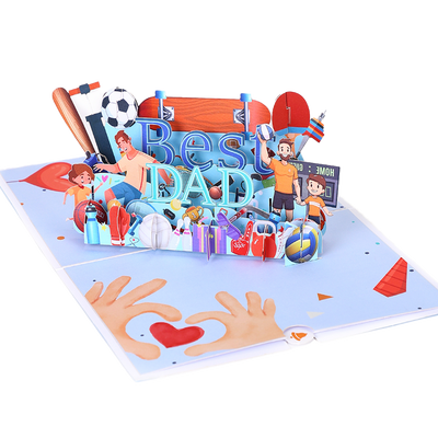 3D Father's Day Pop Up Card