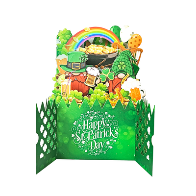 3D St. Patrick's Day Pop Up Card