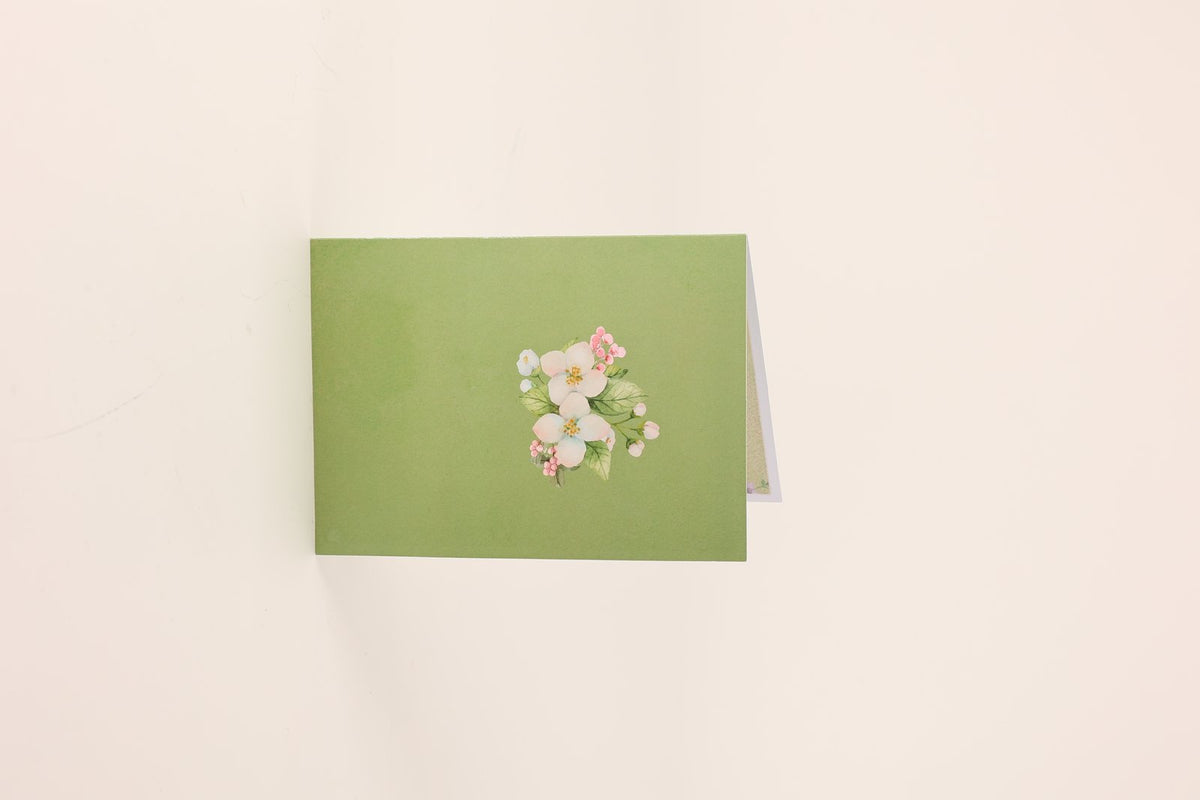 Pear Blossom Tree 3D Pop Up Card