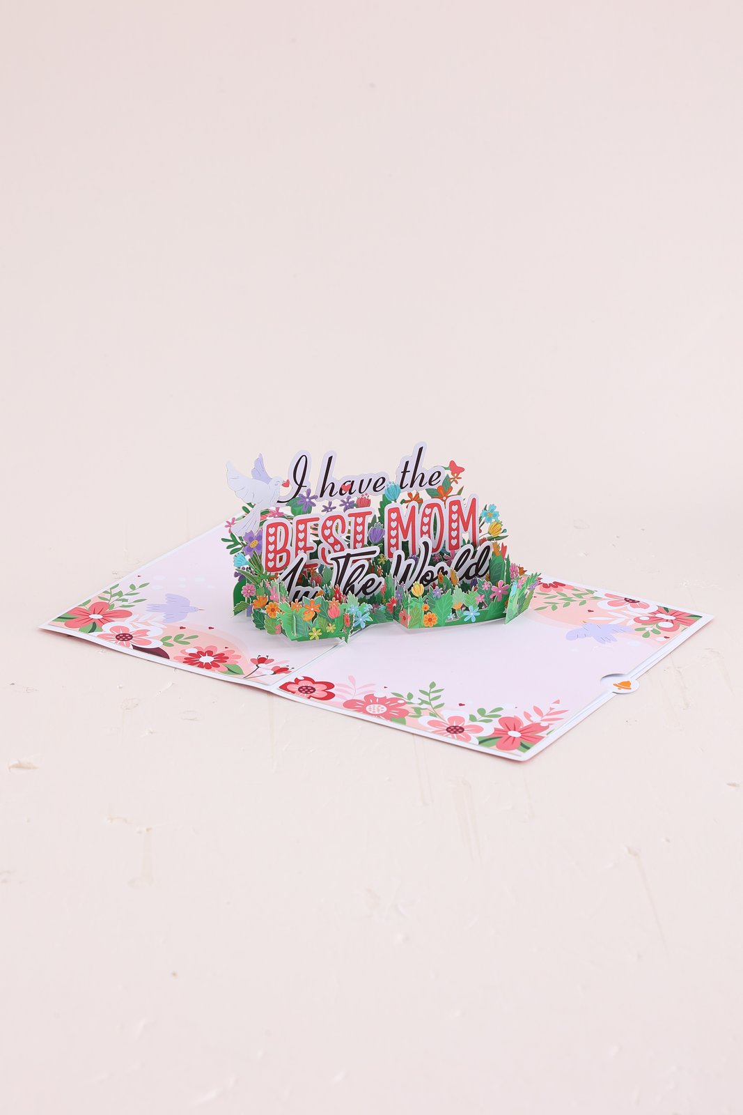 Mother's Day Letter Flower Pop Up Card