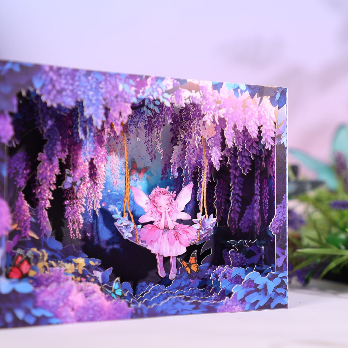 Fairy Garden 3D Pop Up Card