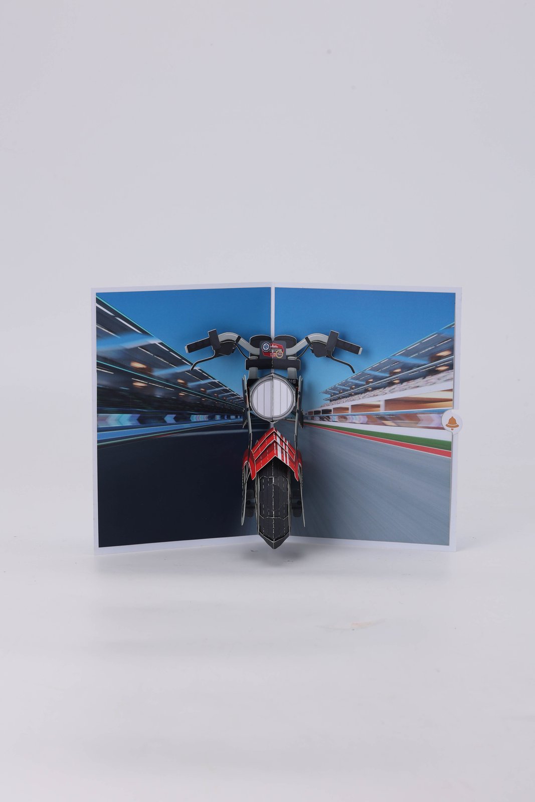 Motorcycle 3D Pop Up Card