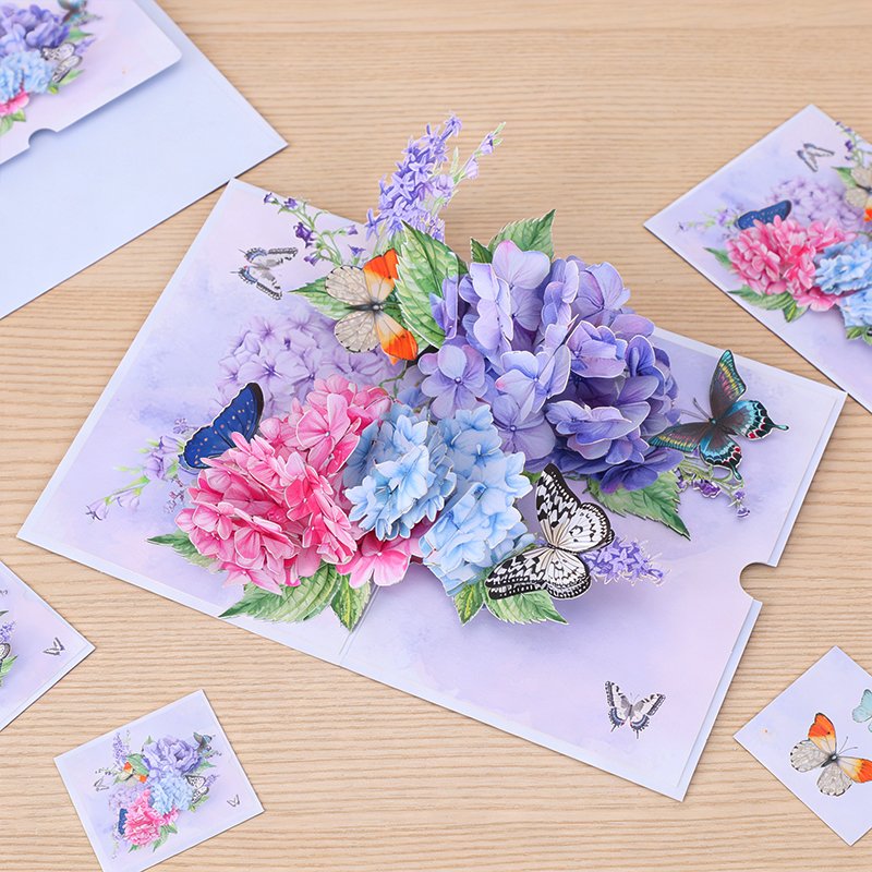 Hydrangea Greeting Card