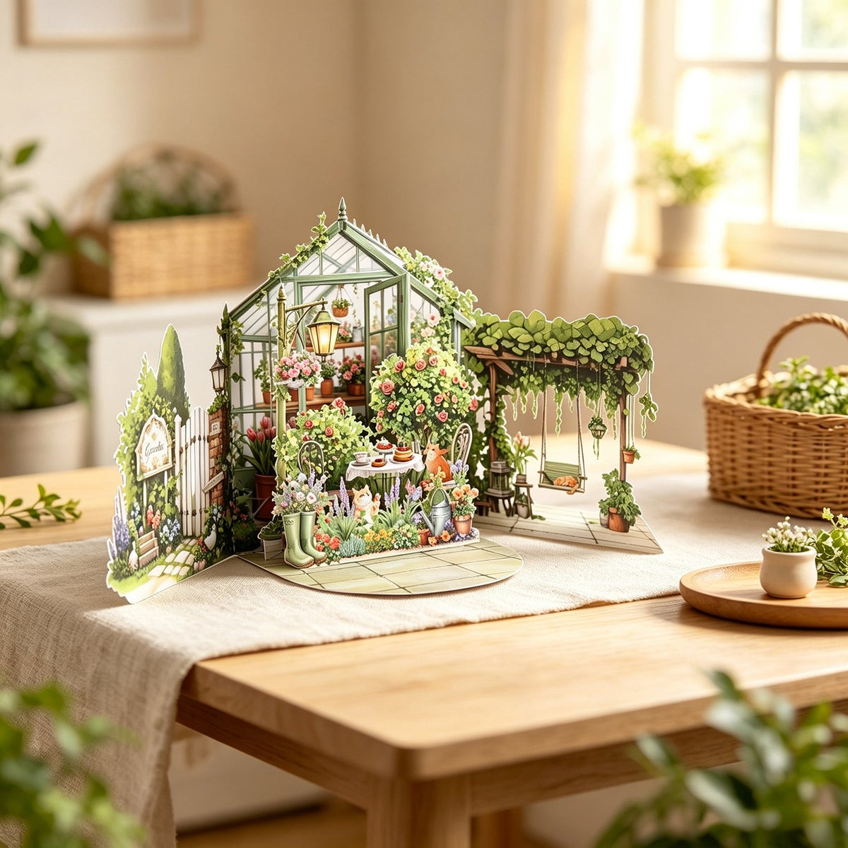 Garden Double Door Card