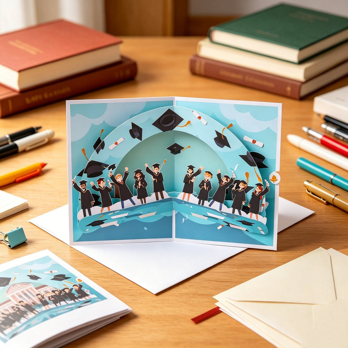 Graduation Season 3D Pop Up Card