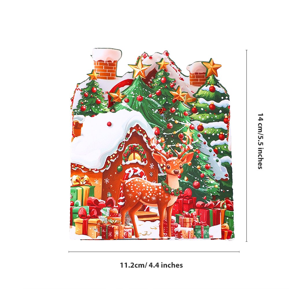Gingerbread House Message Greeting Card