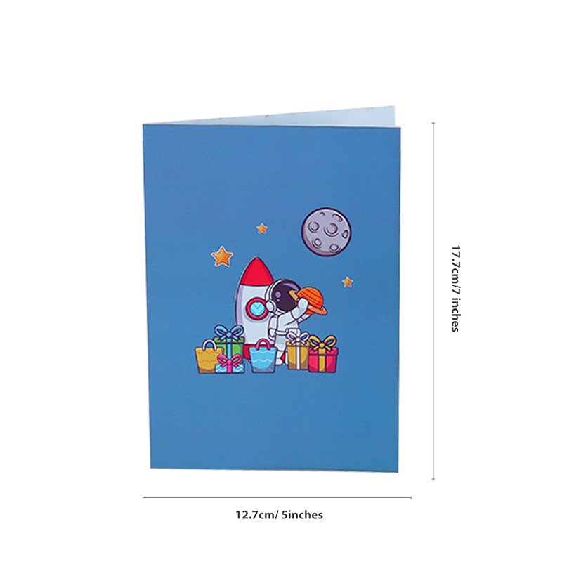 Astronaut Birthday Greeting Card