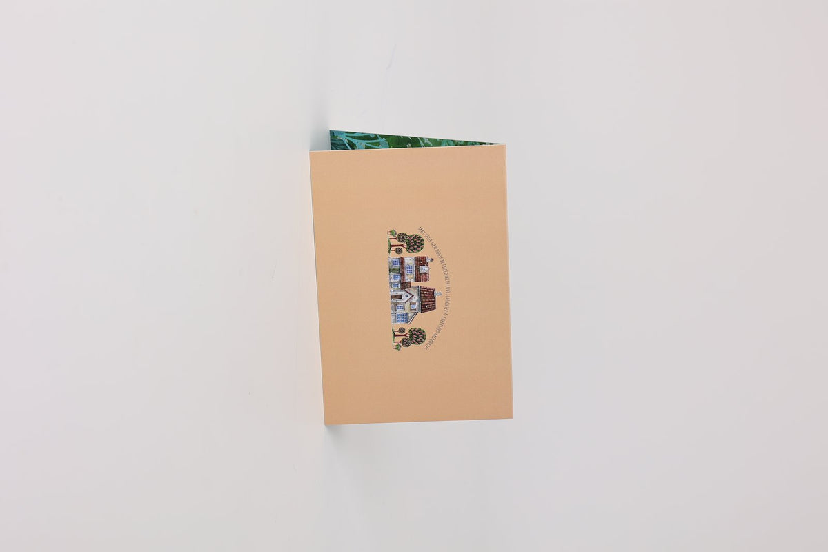 90° Housewarming Congratulations Card