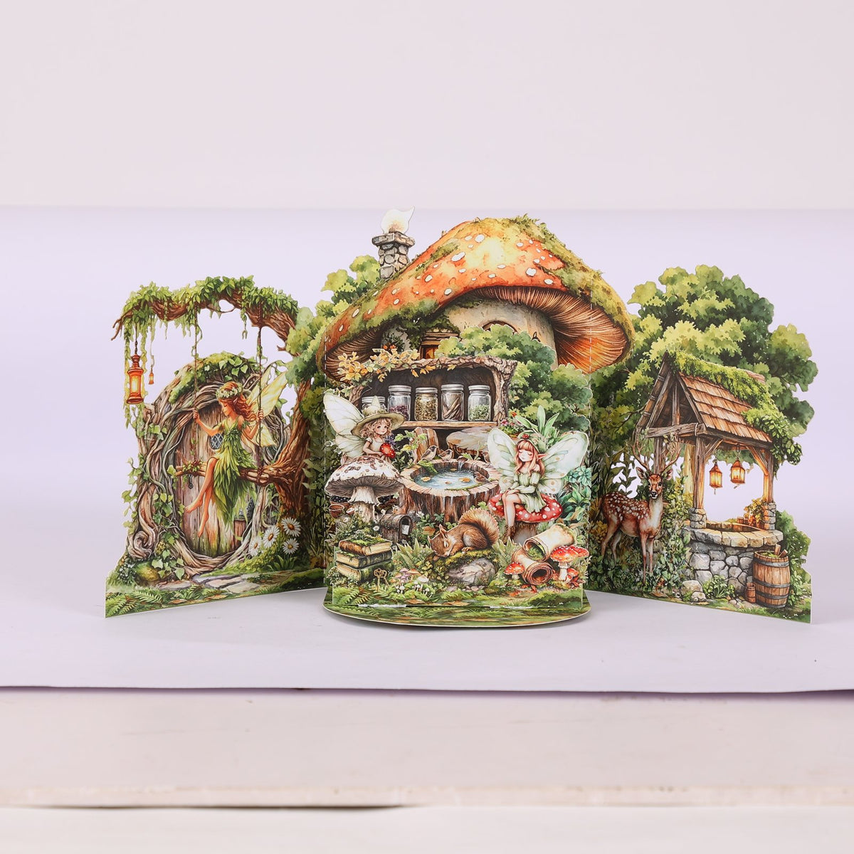 Forest Double Door Card