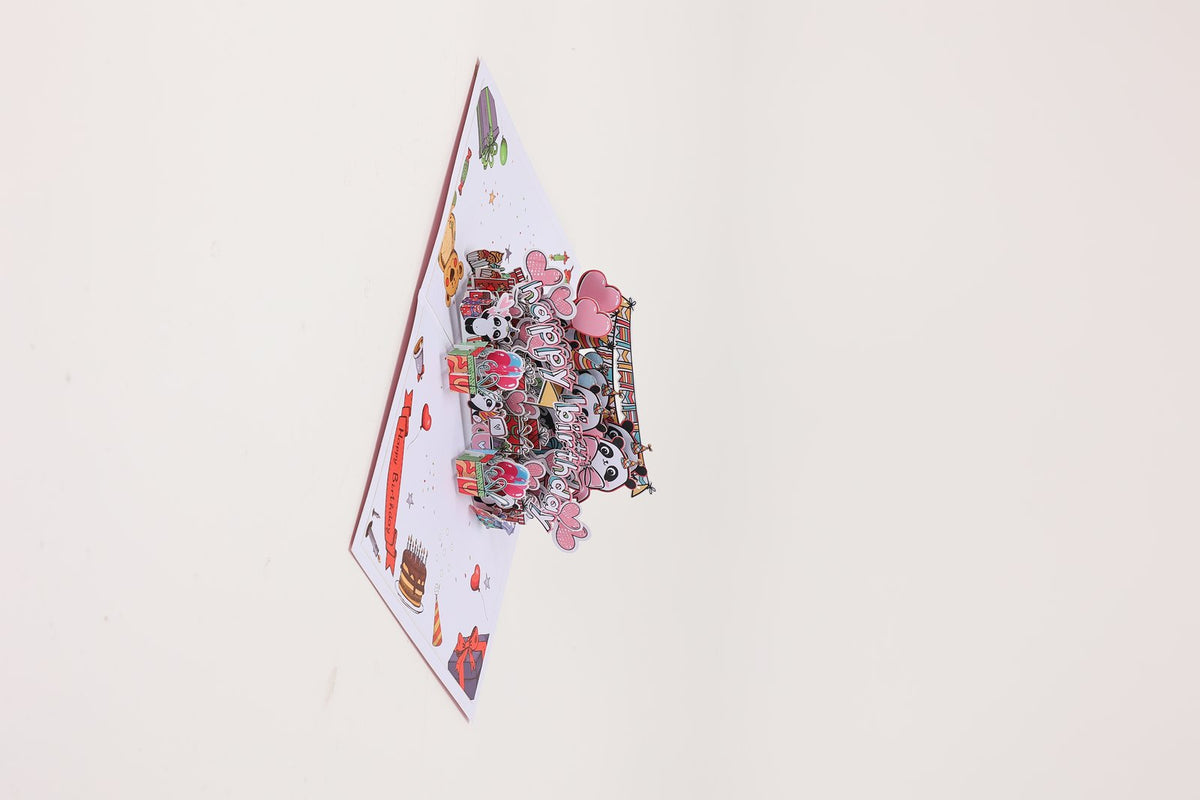 Panda 3D Pop Up Card