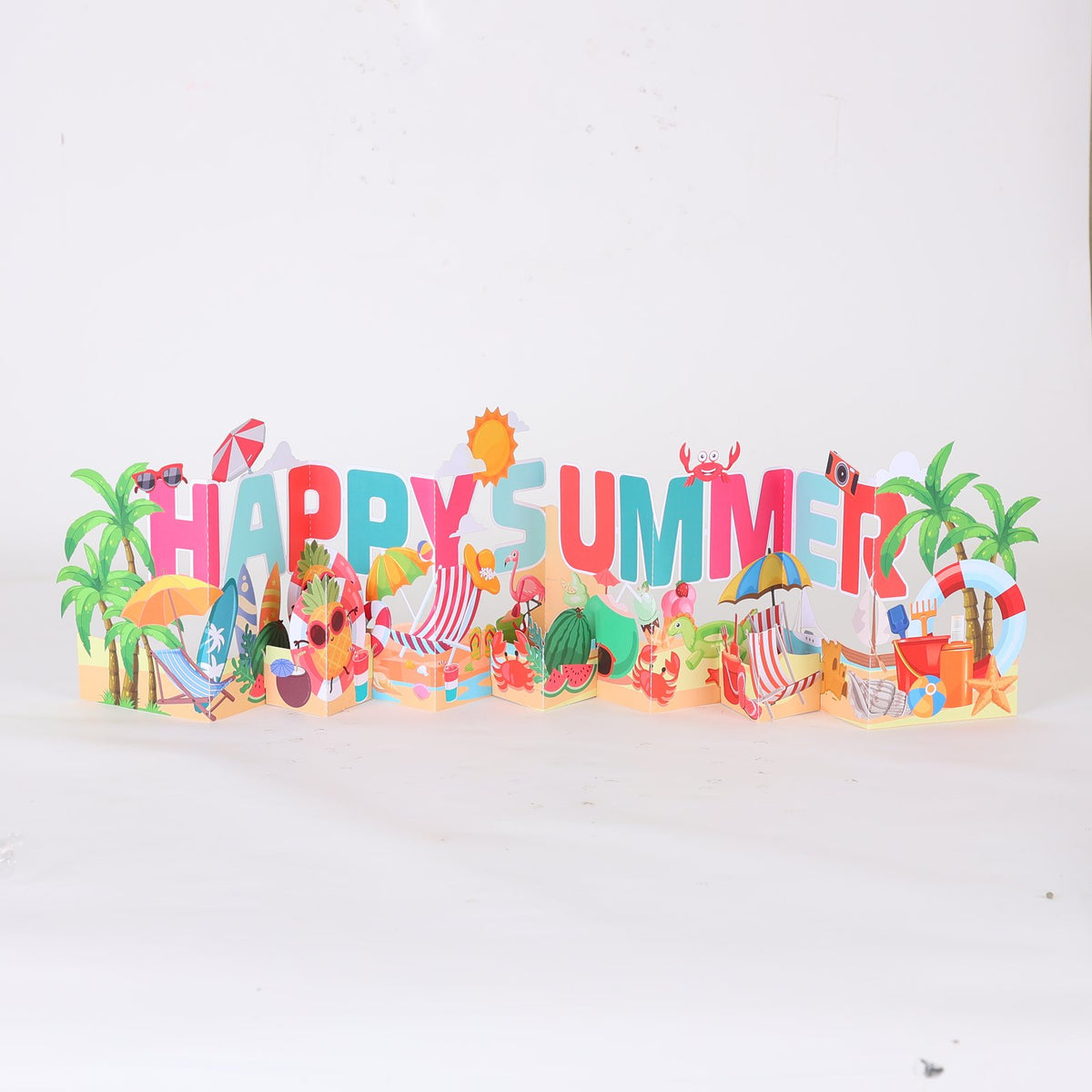 Summer Happy Slim Card