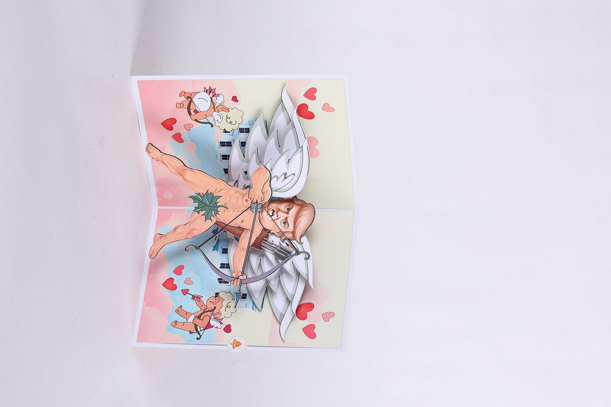 Cupid Wings Greeting Card