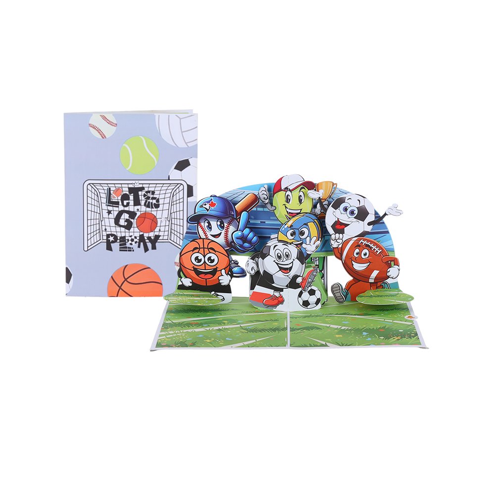 Sports Pop Up Card