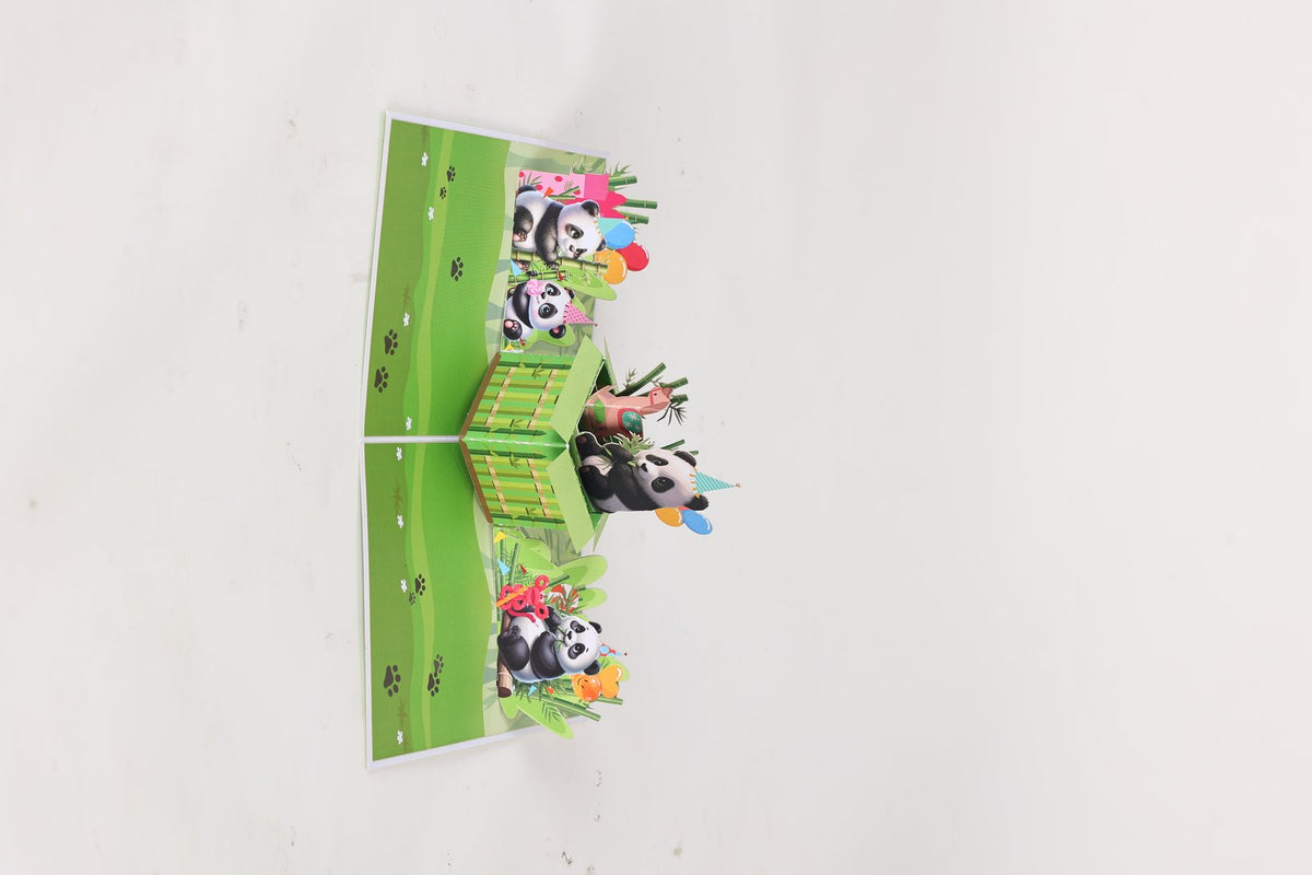 Panda Land 3D Pop Up Card