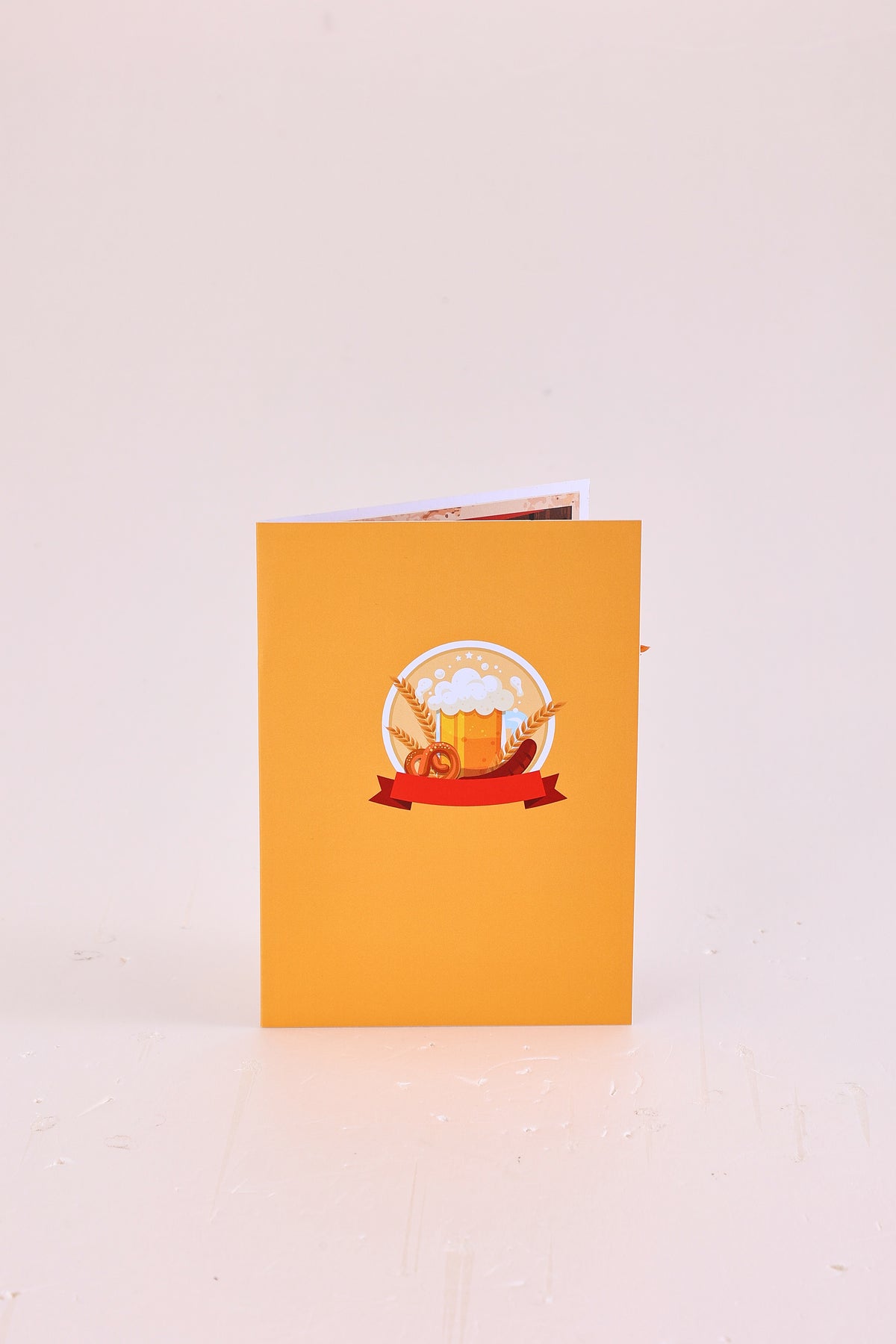 Beer Theme Father's Day Pop Up Card