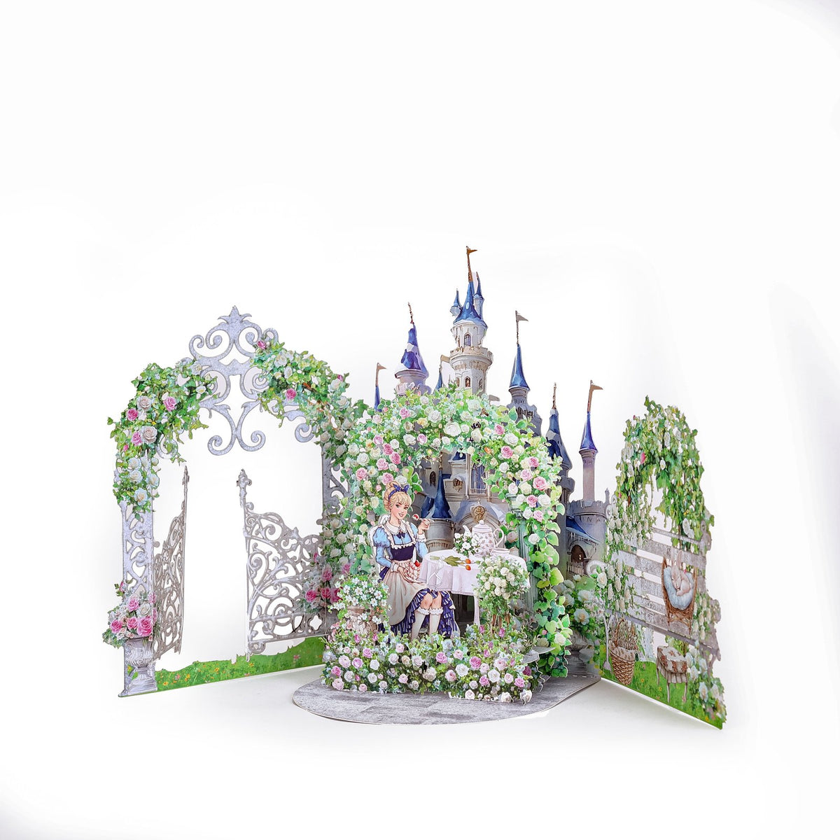 Garden Castle Arch Card