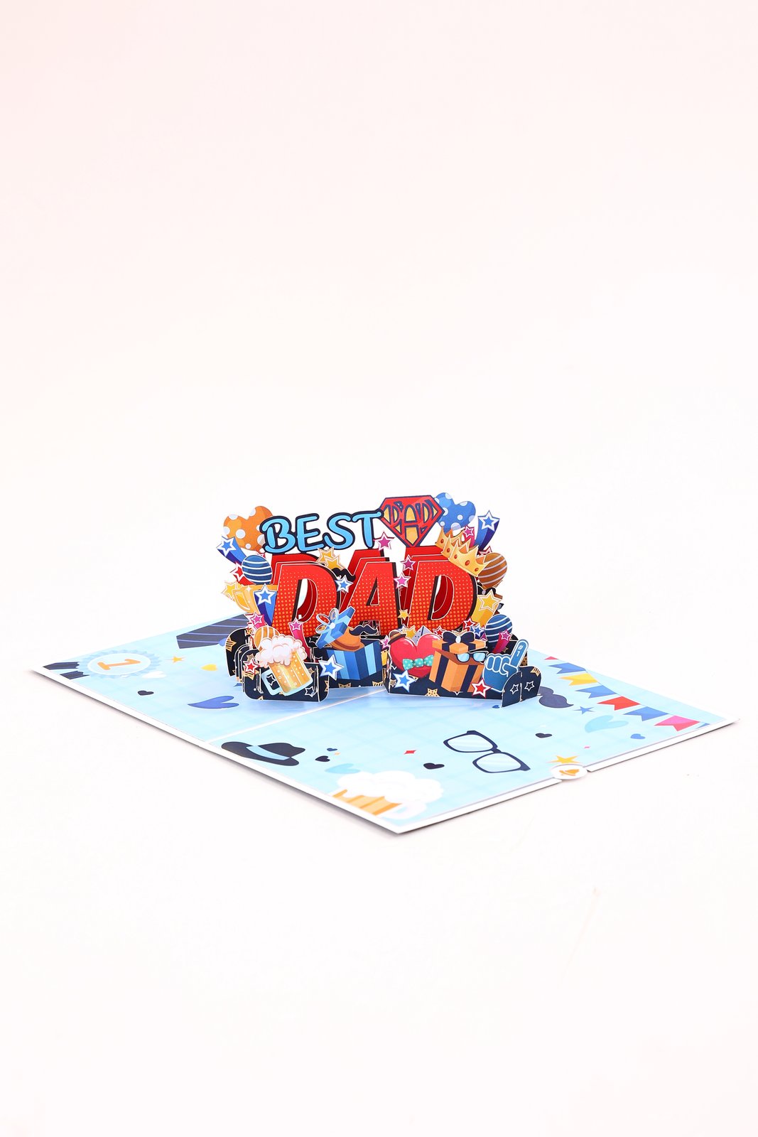 World's Best Dad Greeting Card