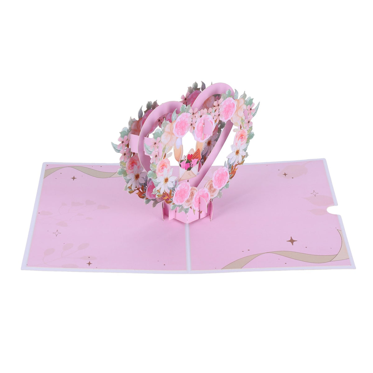 Heart Wedding 3D Pop Up Card