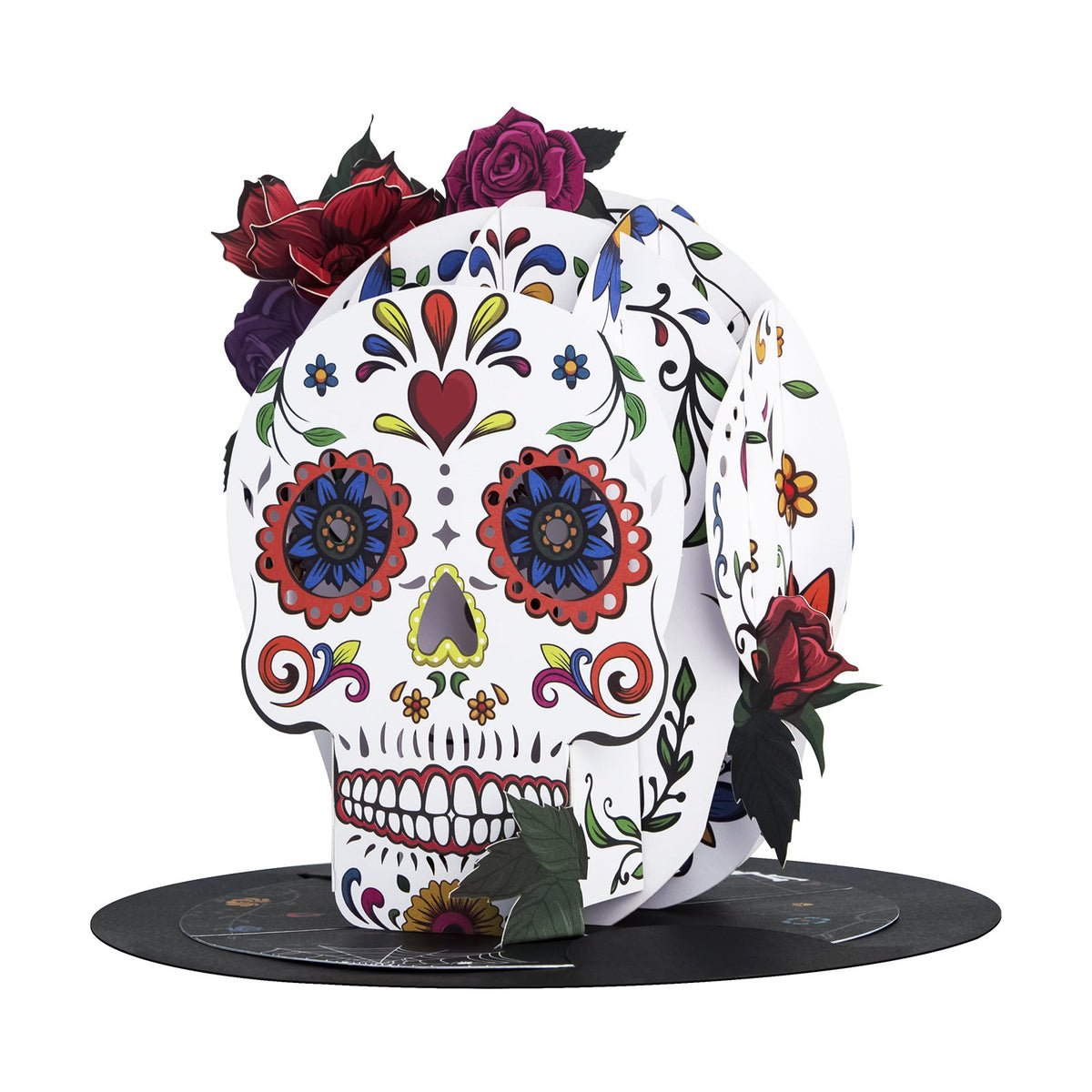 Sugar Skull 3D Pop Up Card