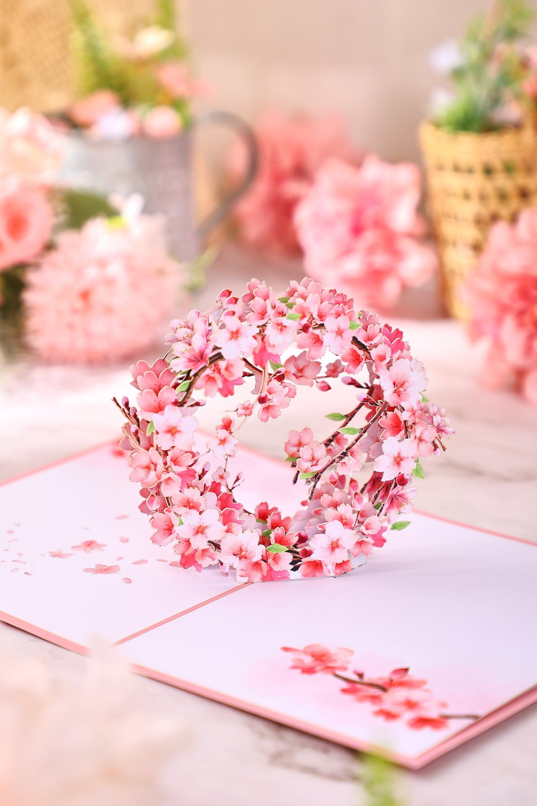 Cherry Blossom Greeting Card