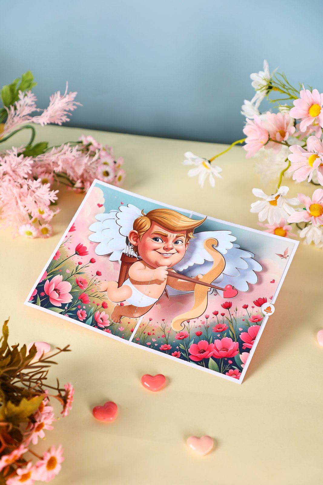Cupid Wings Greeting Card