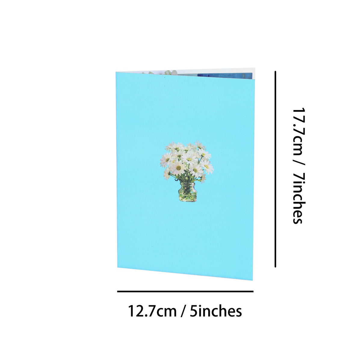 Daisy Art 3D Pop Up Card