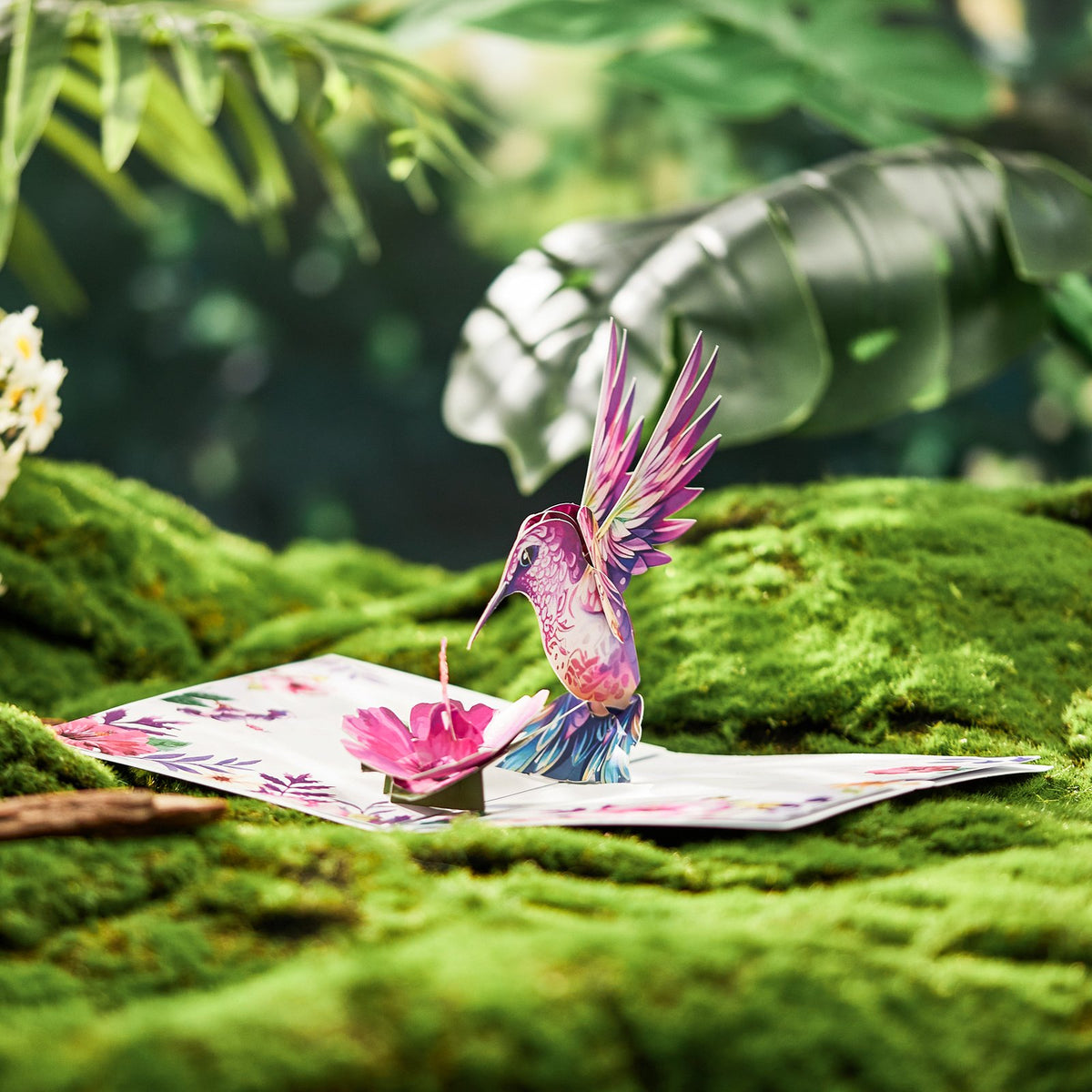 Hummingbird 3D Pop Up Card