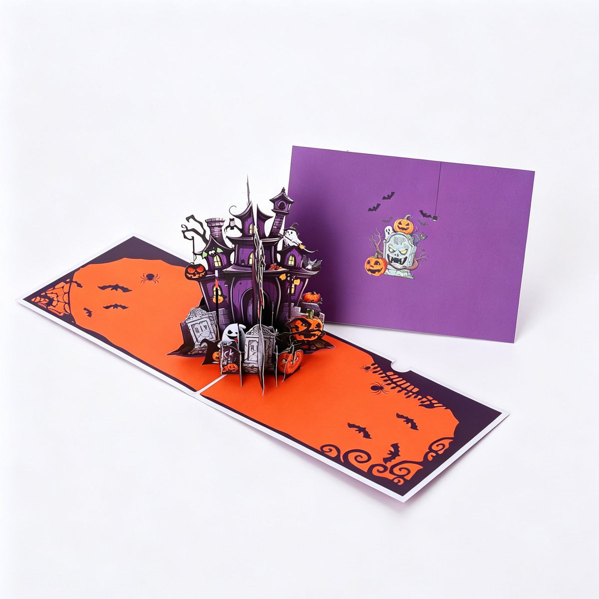 Halloween Castle 3D Pop Up Card