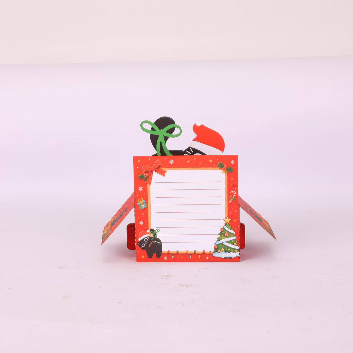 Christmas Funny Cat Box Card