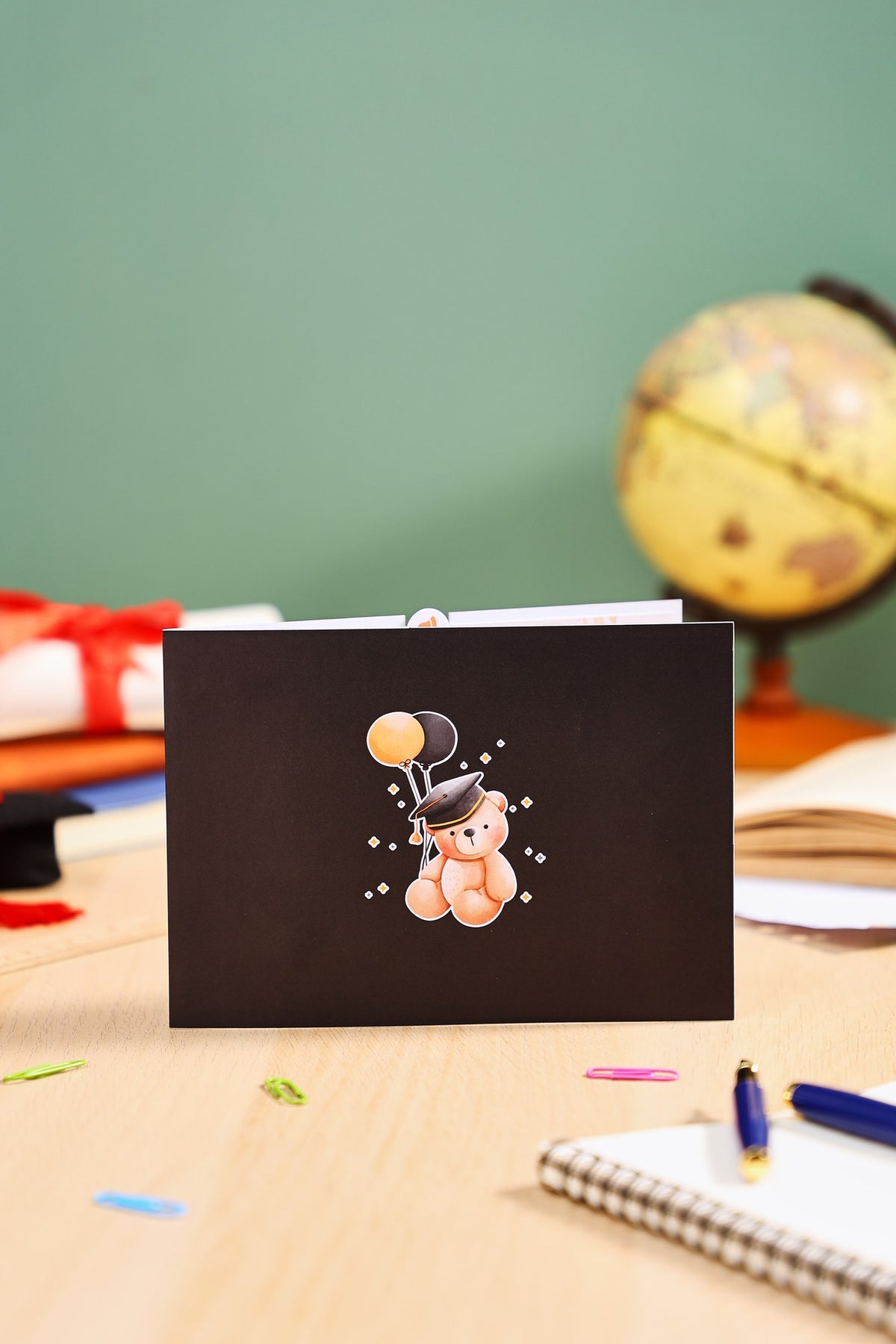 Graduation Season Little Bear Pop Up Card