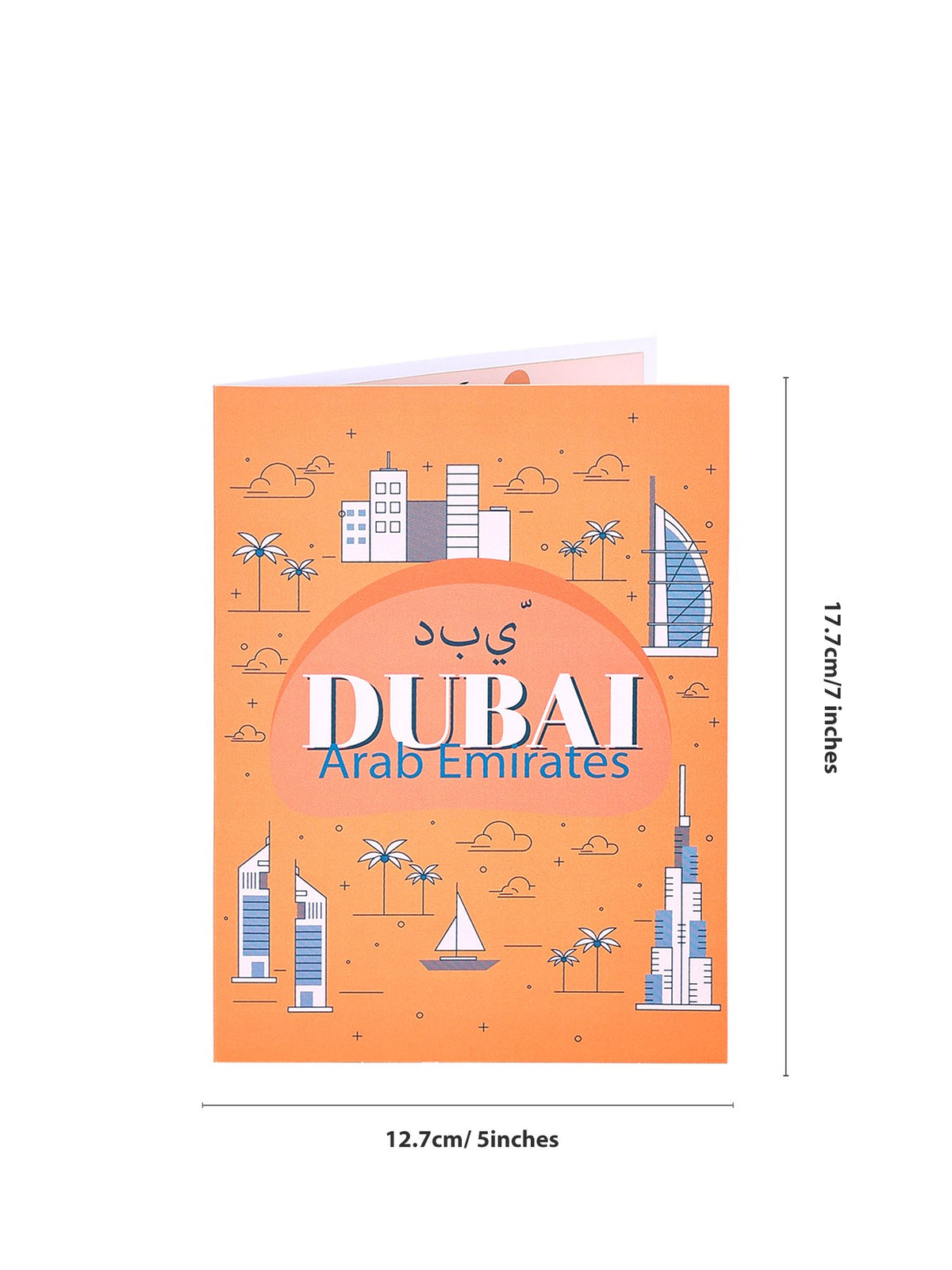 Dubai City Scenery 3D Pop Up Card