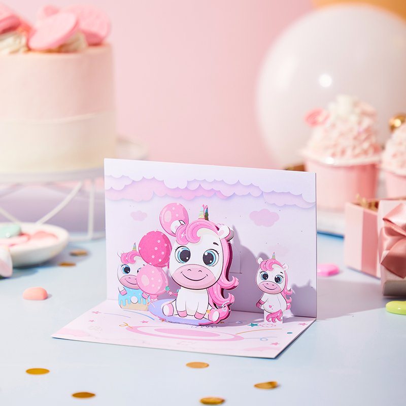 Unicorn Greeting Card