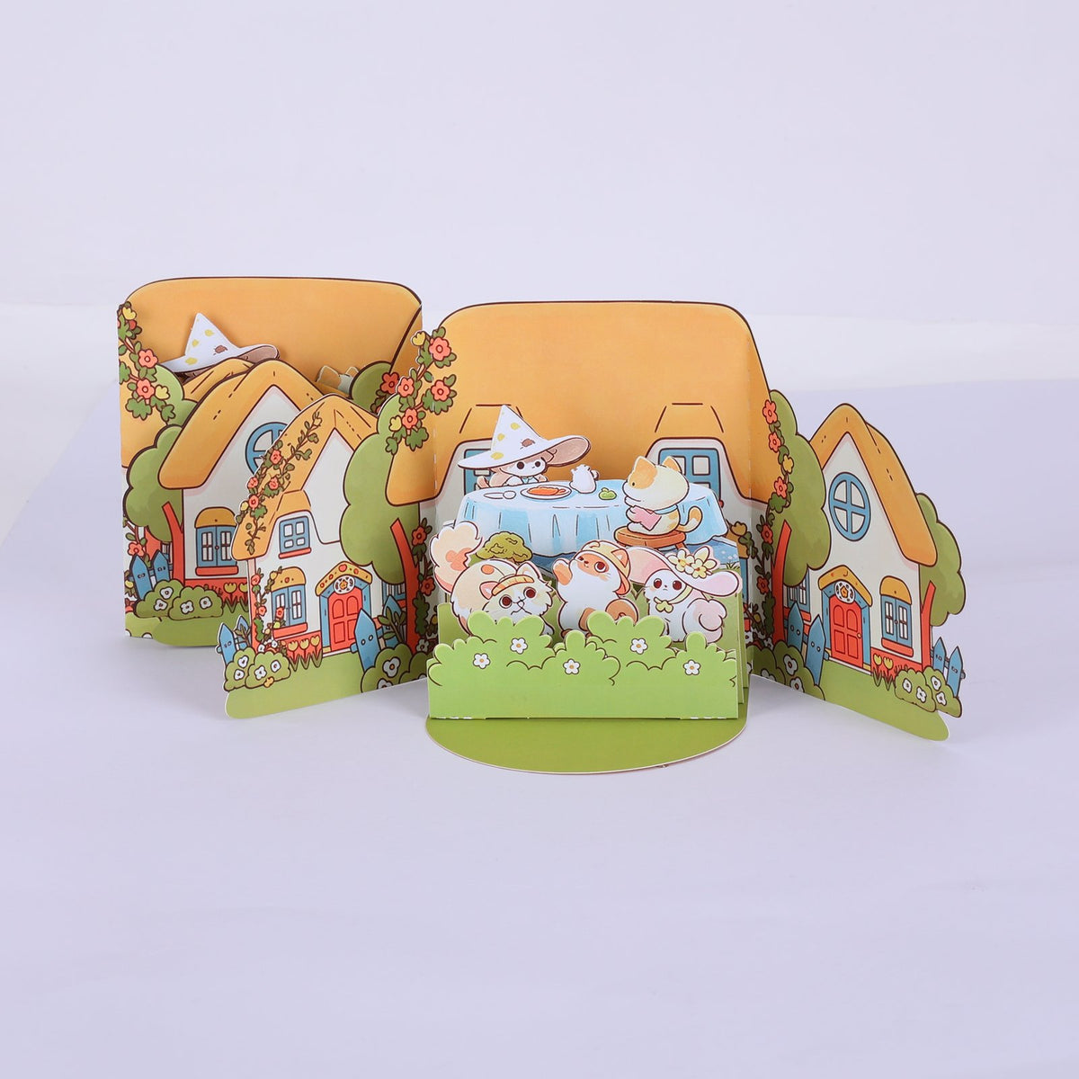 Garden Mini Double Door Pop Up Card