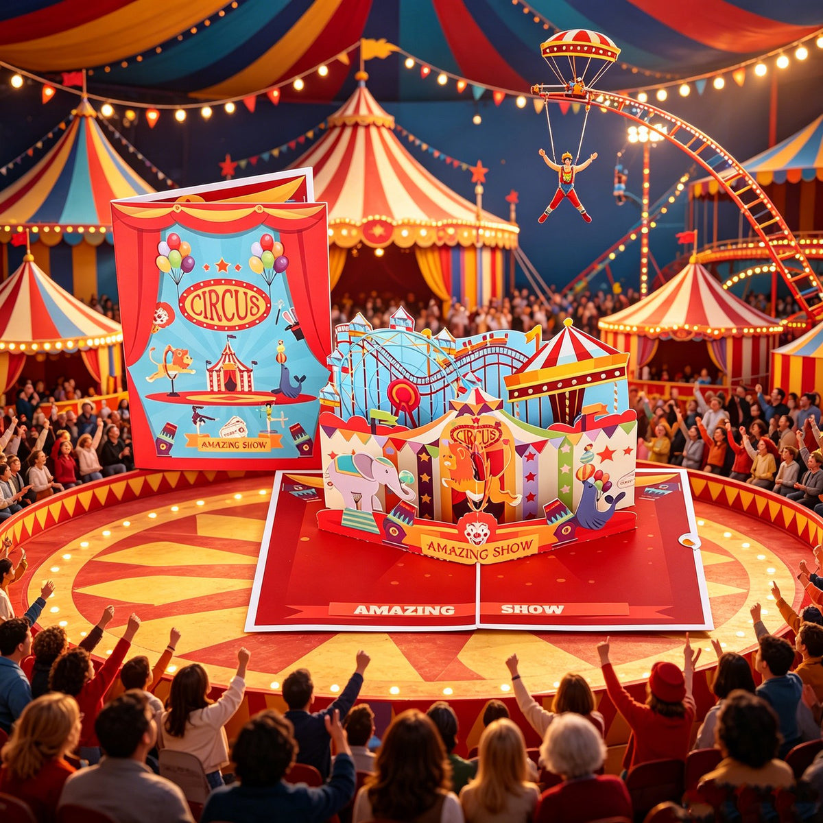 Circus Pop Up Card