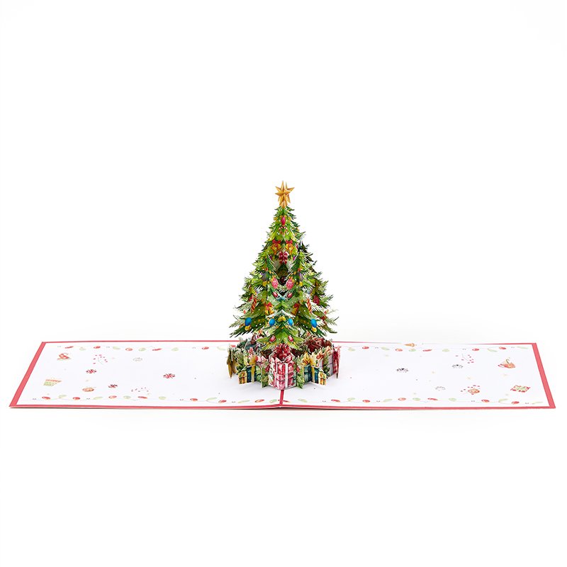 Christmas Tree 3D Pop Up Card