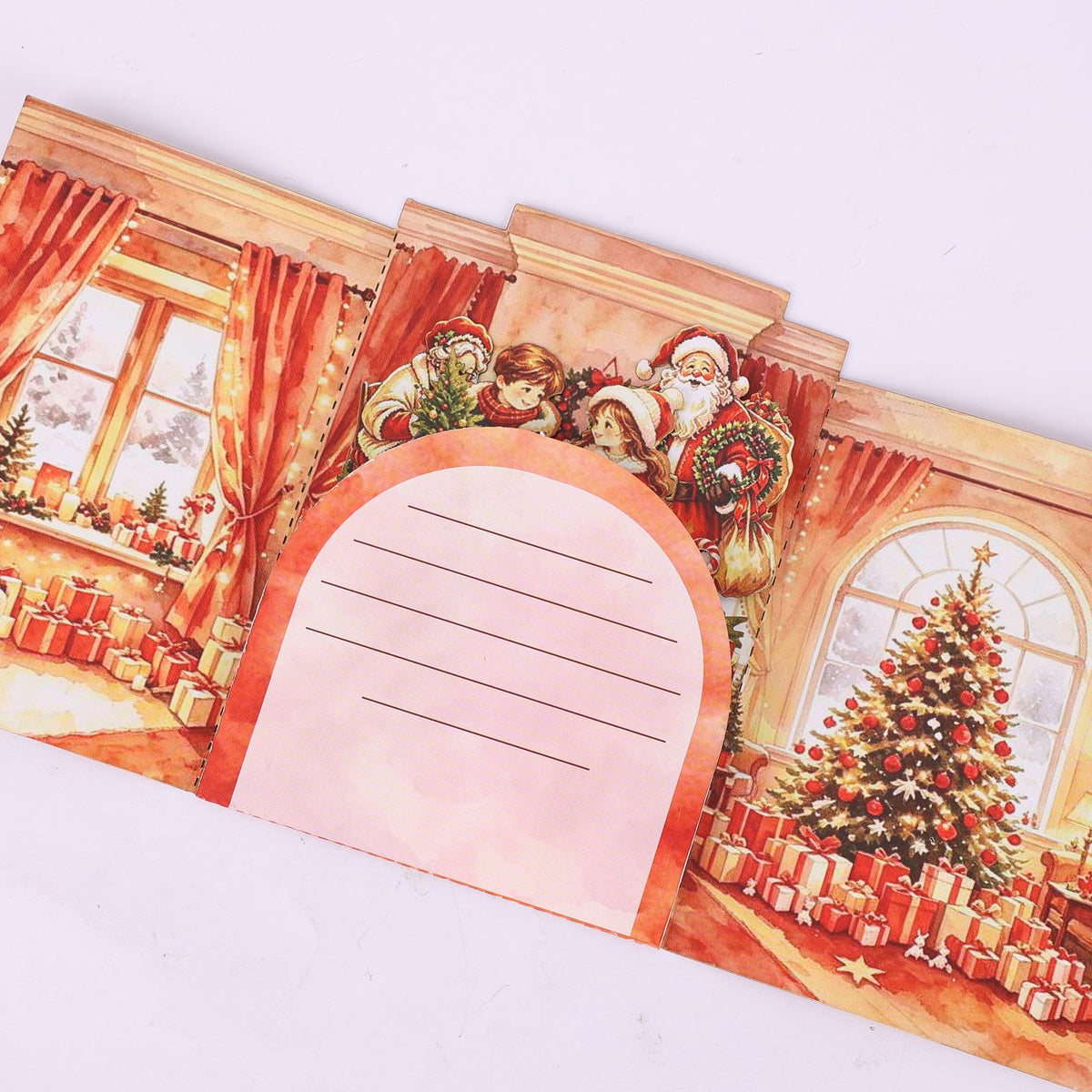 Christmas Double Door Pop Up Card