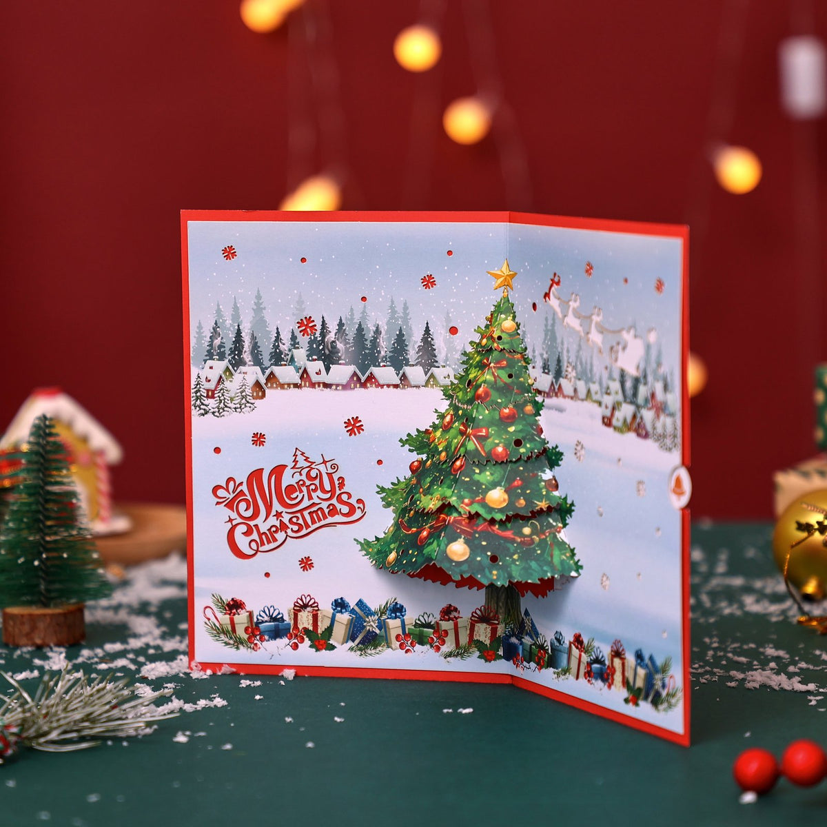 Christmas Tree Greeting Card