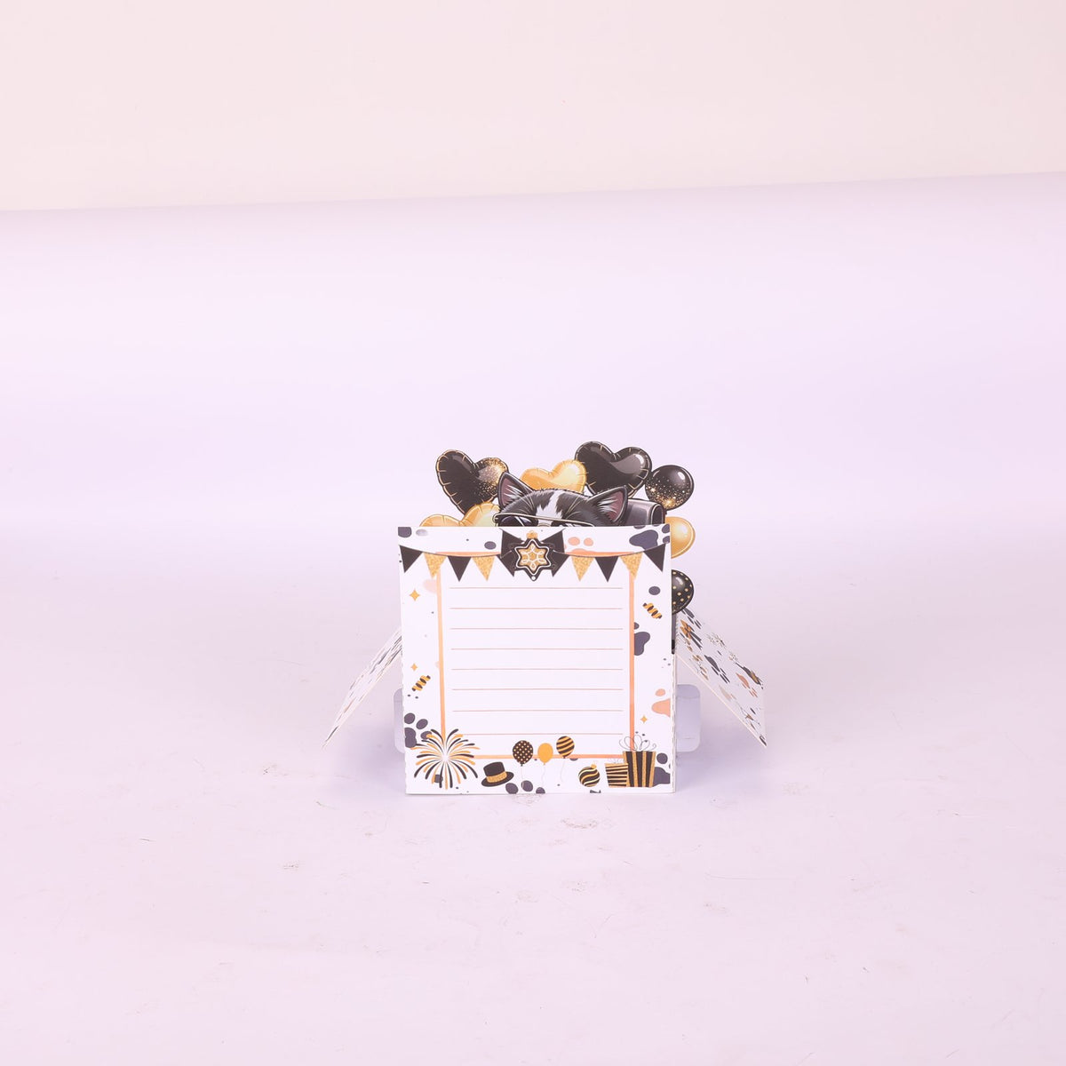Birthday Cat Box Card