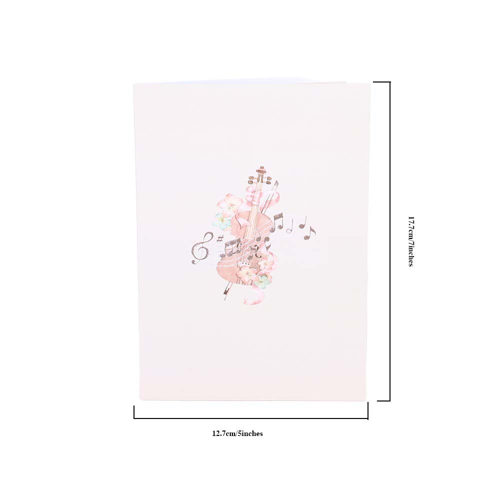 Violin Greeting Card