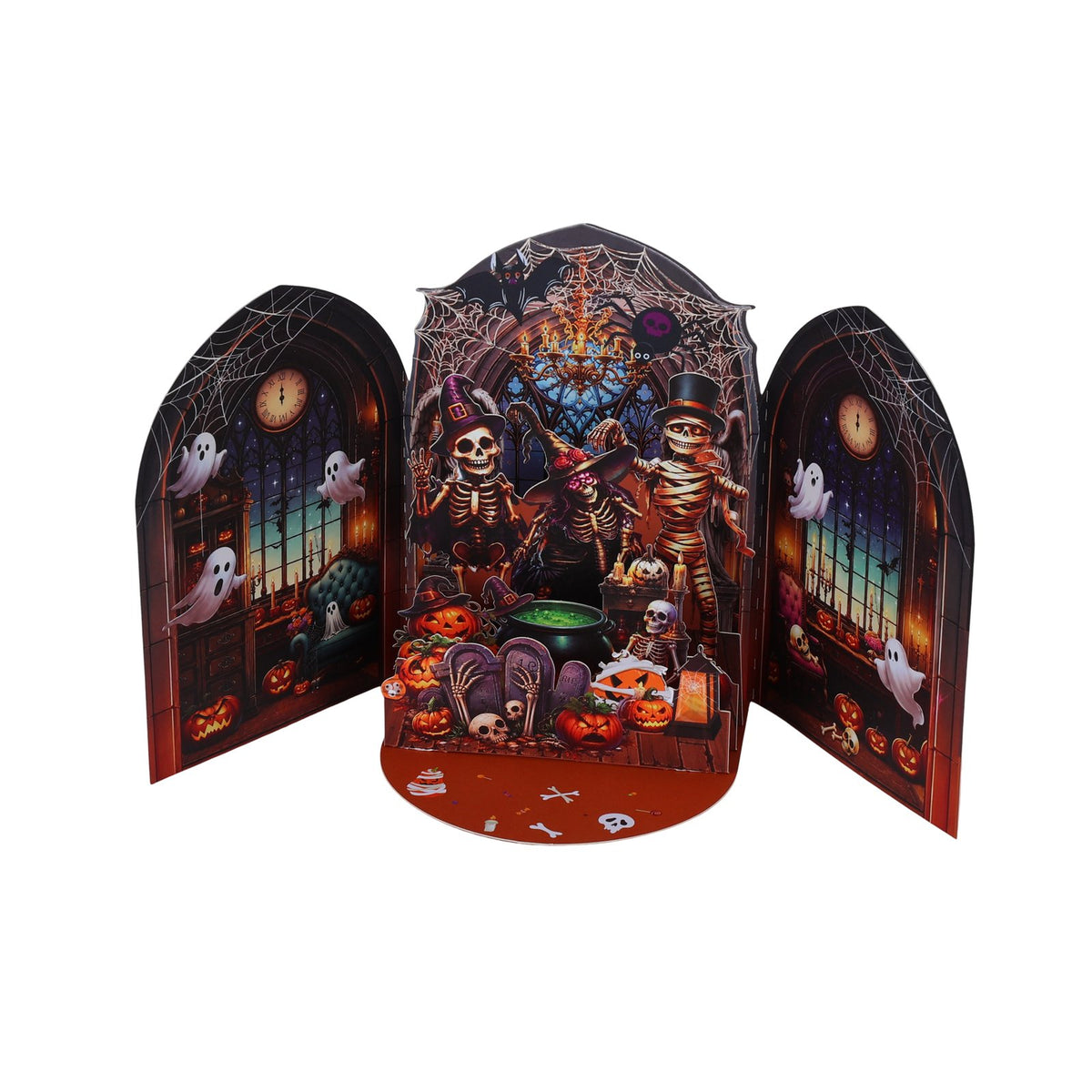 Halloween Double Door 3D Pop Up Card