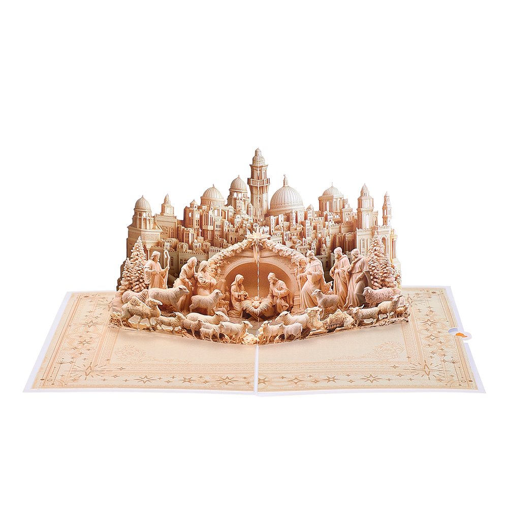 Nativity Statue 3D Pop Up Card