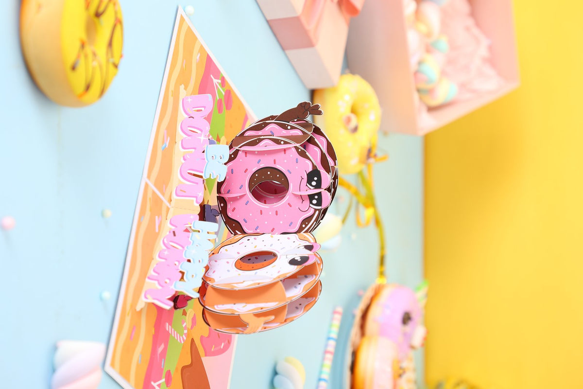Stay Happy Donut Greeting Card