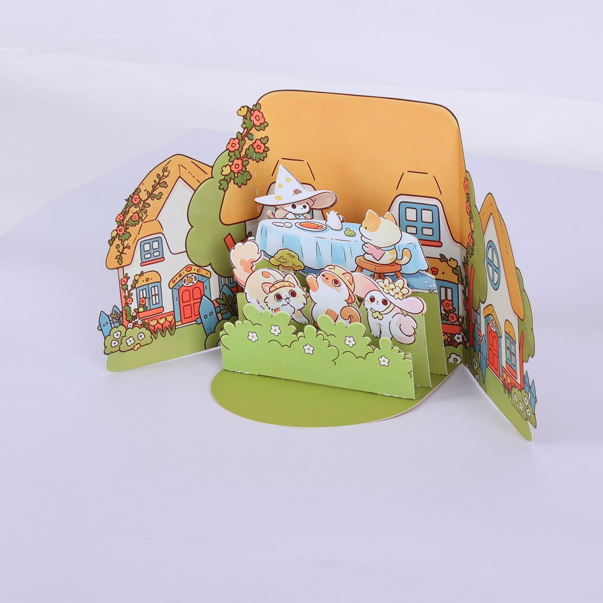 Garden Mini Double Door Pop Up Card
