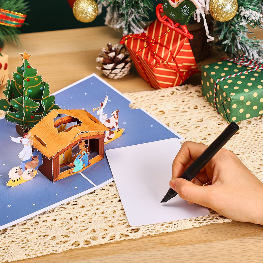 Nativity 3D Pop Up Card