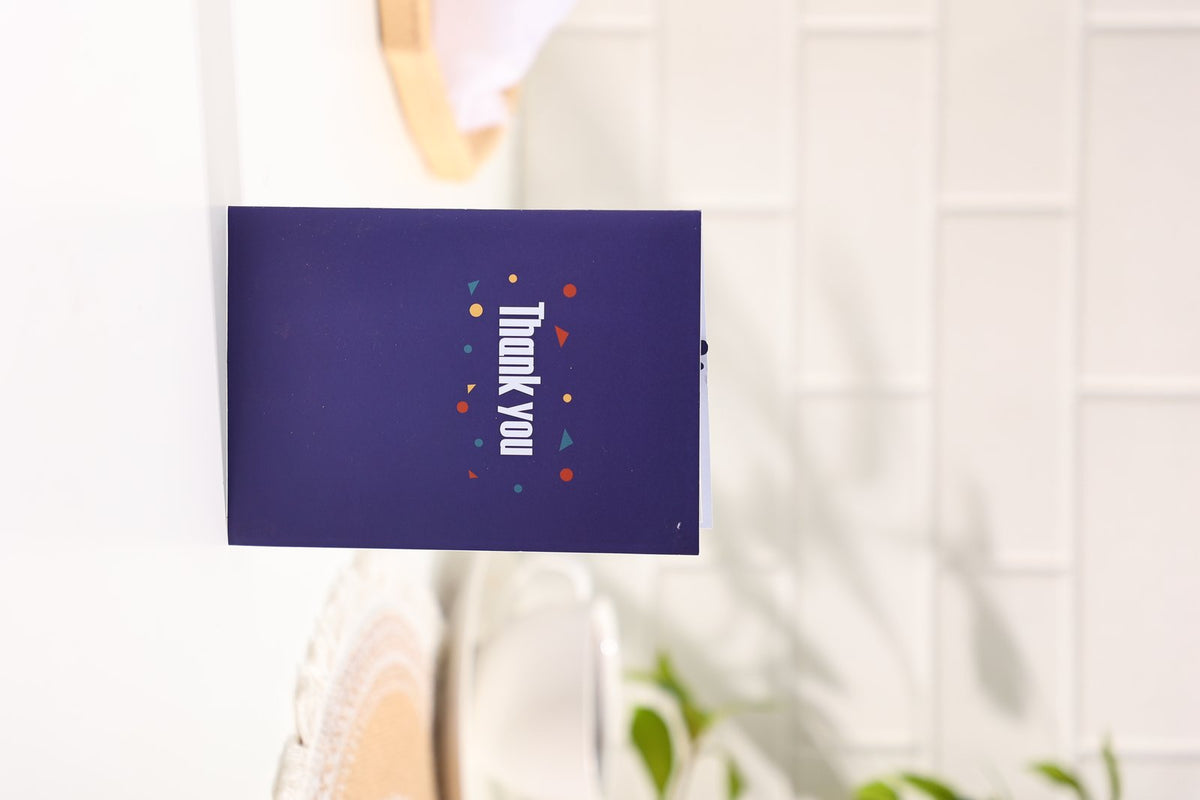 Thank You Card English