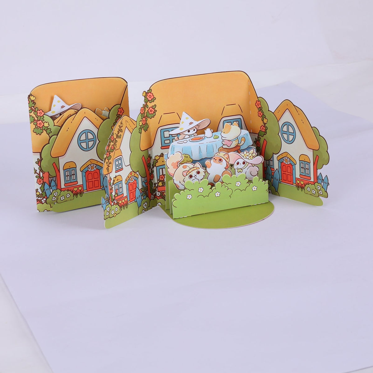 Garden Mini Double Door Pop Up Card